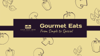 Gourmet Eats YouTube Banner