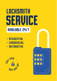 Locksmith Services Flyer