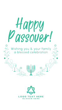 Celebrate Passover Instagram Story