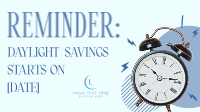 Daylight Savings Time Animation