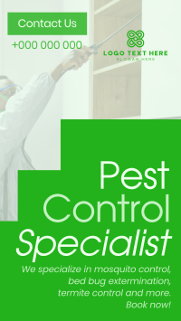 Minimal & Simple Pest Control Instagram Story