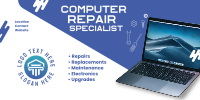 Computer Repair Specialist Twitter Post