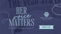 Women Equality Day Facebook Event Cover