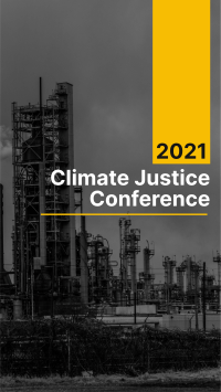 Climate Justice Conference TikTok Video