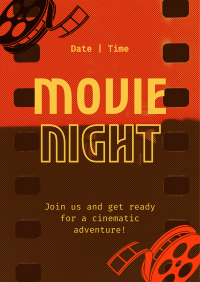 Movie Film Night Poster