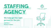 Simple Recruitment Agency  Facebook Event Cover