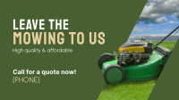 Mowing Service Facebook Event Cover