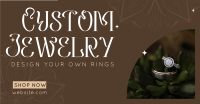 Customized Rings Facebook Ad