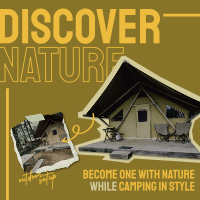 Discover Nature Instagram Post Design