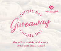 Cookie Giveaway Treats Facebook Post