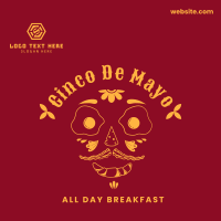 Cinco De Mayo Breakfast Linkedin Post Design