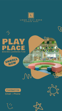 Play Place Post Instagram Story