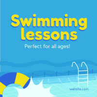 Swimming Lessons Instagram Post