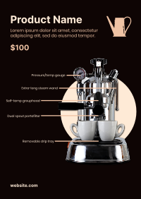 Espresso Maker Poster