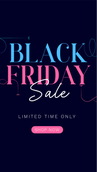 Classic Black Friday Sale YouTube Short Design