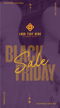 Black Friday Fashion Instagram Story Design