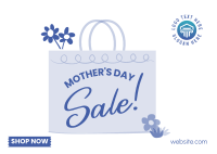 Mother's Day Shopping Sale Postcard