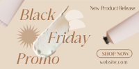 Black Friday Skin Care Promo Twitter Post