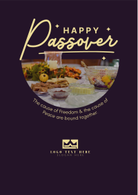 Passover Dinner Flyer