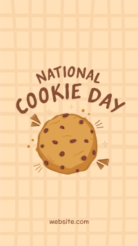 Cute Cookie Day Facebook Story