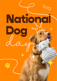 National Dog Day Flyer