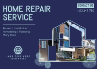 Home Repair Service Postcard