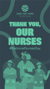 National Nurses Day Facebook Story