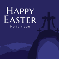 Easter Sunday Instagram Post Design