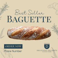 Best Selling Baguette Linkedin Post Image Preview