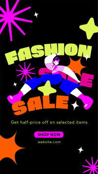 Quirky Fashion Sale Instagram Reel Image Preview