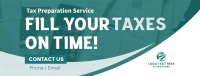 Fill Your Taxes Facebook Cover Image Preview