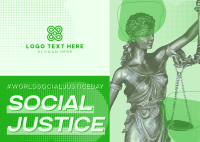 Maximalist Social Justice Postcard