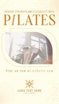 Simple Flexibility Pilates Facebook Story