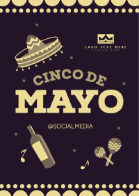 Cinco De Mayo Greeting Flyer