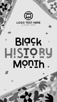 Black Culture Month Facebook Story