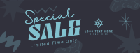 Quirky Shopping Sale Facebook Cover Design