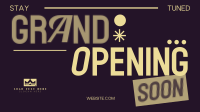 Generic Opening Announcement Animation
