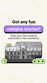 Student Campus Stories Instagram Reel