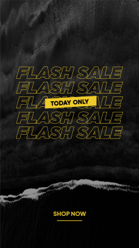 Flash Sale Yellow Facebook Story