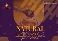 Beeswax For Sale Postcard