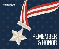 Memorial Day Medal Facebook Post