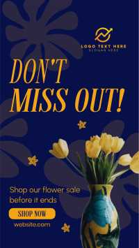 Shop Flower Sale Instagram Reel