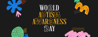 Quirky Autism Awareness Facebook Cover