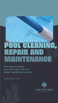 Pool Cleaning Services Instagram Reel