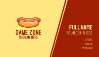 Hot Dog Sausage Business Card