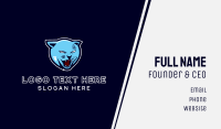 Blue Cat Gaming Business Card Design