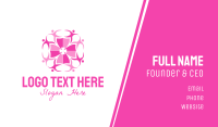 Pink People Group Business Card Design