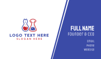 Veterinary Laboratory Business Card