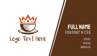 Tea Business Card example 2