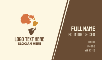 Africa Business Card example 2